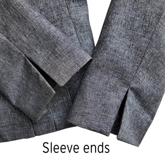 Le Suit Gray 3 Button Front Business Suit Skirt Set Size 4 - Picture 6 of 16
